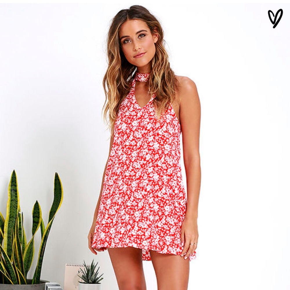 Lulus XS floral summer dress